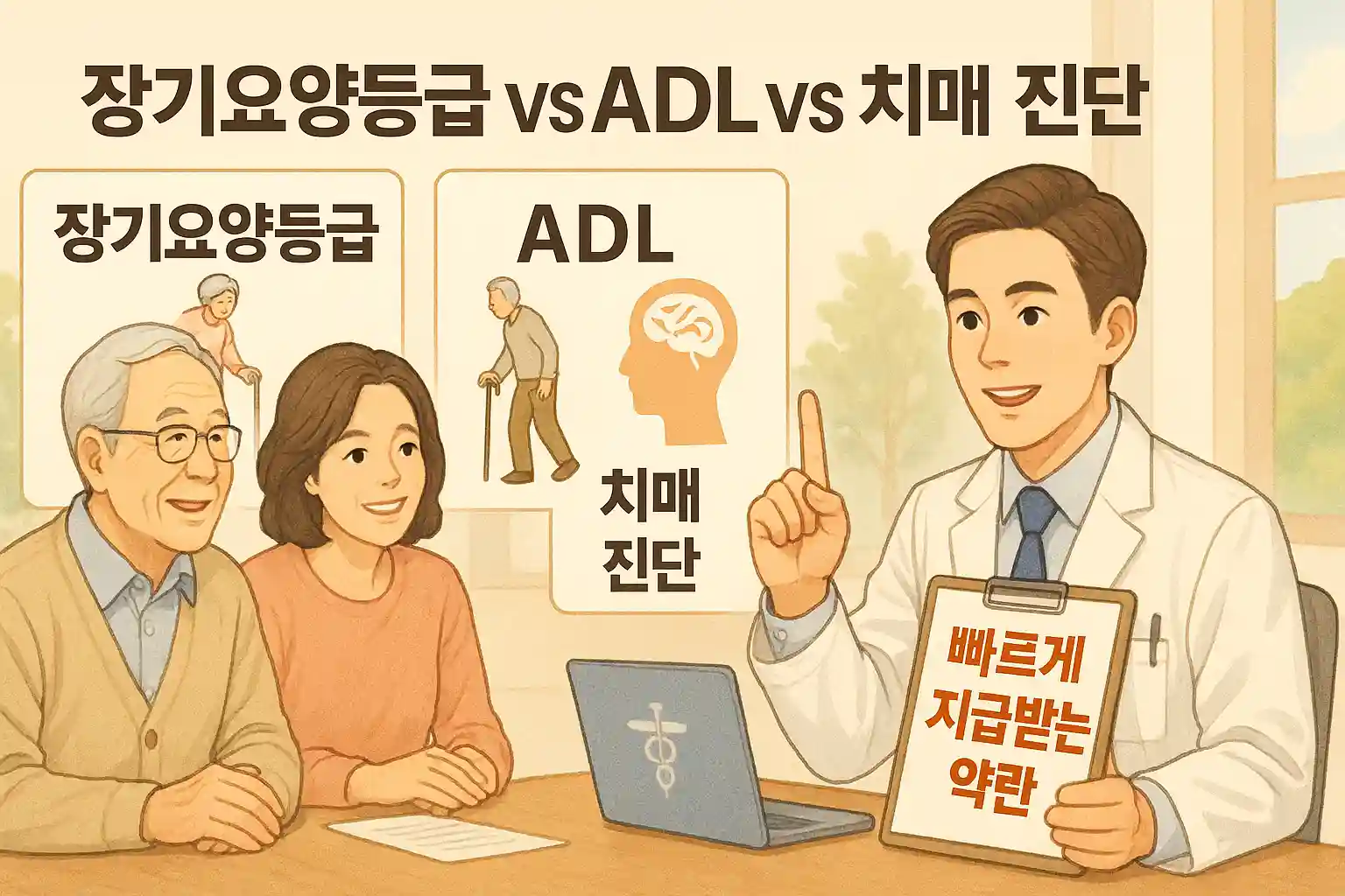 Àå±â¿ä¾çµî±Þ vs ADL vs Ä¡¸Å Áø´Ü